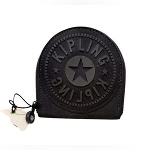 Kipling Cresita Black Tonal Card Holder